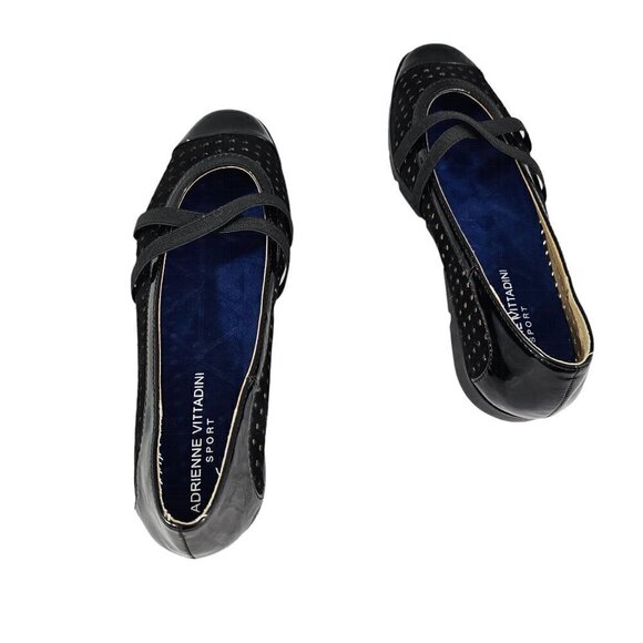 Adrienne Vittadini Sport Faine Criss Cross Strap Women’s Size 6M Flats - Unworn - Picture 16 of 16